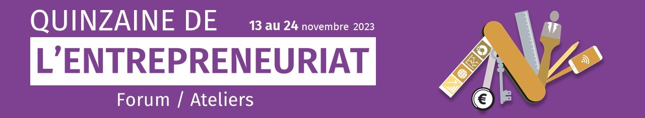 Quinzaine de l'entrepreneuriat drome ardeche 2023